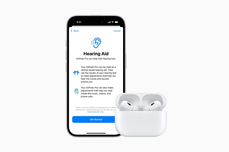 Функція слухового апарату в AirPods Pro 2 тепер доступна у Великій Британії