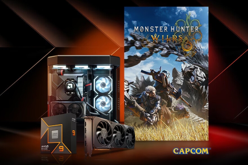 AMD дарує гру Monster Hunter Wilds з процесорами, відеокартами та ноутбуками