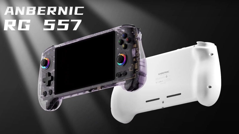 Портативна консоль Anbernic RG557 отримала процесор Dimensity 8300, 12 ГБ оперативної пам'яті та акумулятор ємністю 5500 мАг