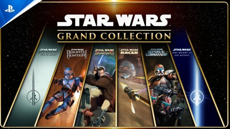 Sony випустила Star Wars Grand Collection: до збірки увійшло шість культових ігор для PS4 та PS5