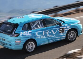Honda CR-V e:FCEV стане першим водневим автомобілем на перегонах Pikes Peak Hill Climb