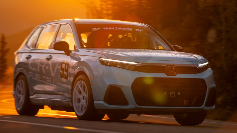 Honda CR-V e:FCEV стане першим водневим автомобілем на перегонах Pikes Peak Hill Climb