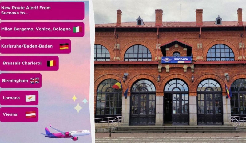 Wizz Air запускає вісім нових маршрутів із найближчого до України міжнародного аеропорту
