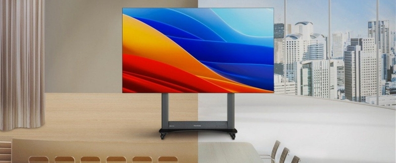 ViewSonic представила складаний 138″ дисплей LDS138-151 для корпоративних заходів і презентацій