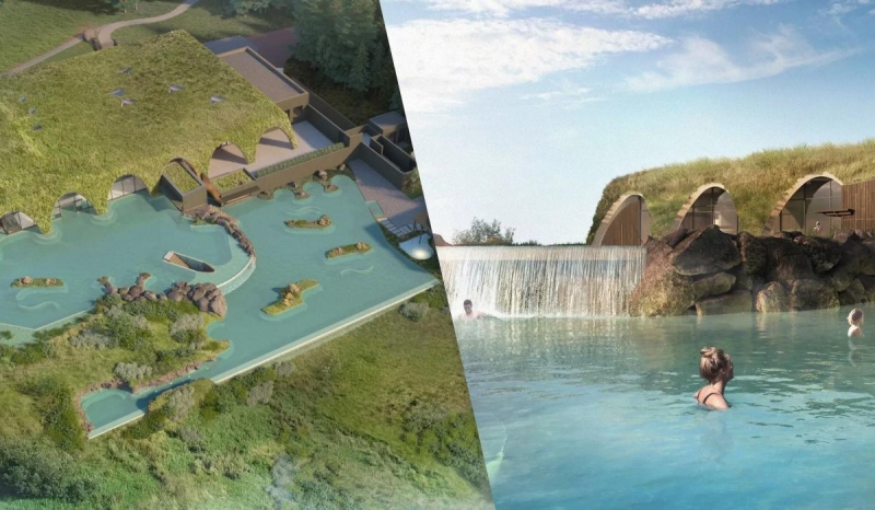 В Ісландії відкриють унікальний SPA-комплекс з 6-метровим водоспадом і мальовничими краєвидами