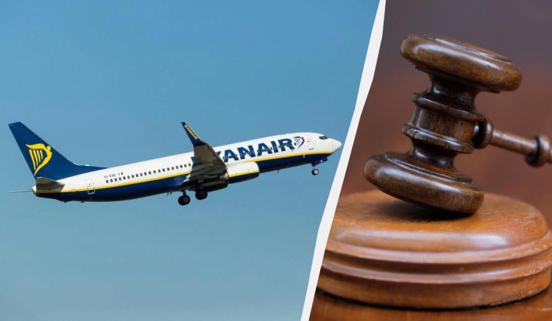 У Ryanair похвалилися, що суд покарав пасажира, який влаштував дебош у літаку